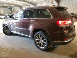 Jeep Grand Cherokee Summit salvage cars for sale: 2014 Jeep Grand Cherokee Summit