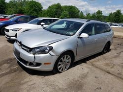 Salvage cars for sale at Marlboro, NY auction: 2011 Volkswagen Jetta TDI