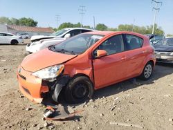 Salvage cars for sale from Copart Columbus, OH: 2013 Toyota Prius C