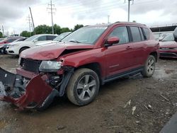 Vehiculos salvage en venta de Copart Columbus, OH: 2017 Jeep Compass Latitude