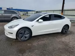 2019 Tesla Model 3 en venta en Woodhaven, MI