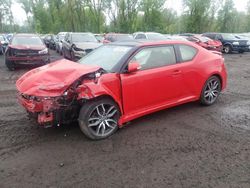 Salvage cars for sale at New Britain, CT auction: 2015 Scion TC