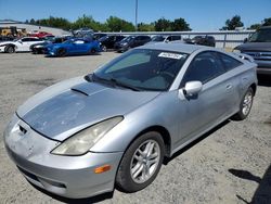 Salvage cars for sale from Copart Sacramento, CA: 2002 Toyota Celica GT