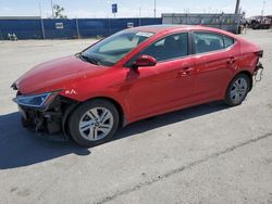 Hyundai salvage cars for sale: 2020 Hyundai Elantra SEL