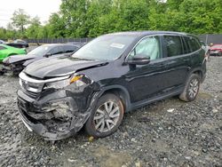 Salvage cars for sale at Waldorf, MD auction: 2020 Honda Pilot EXL