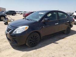 Salvage cars for sale from Copart Amarillo, TX: 2013 Nissan Versa S