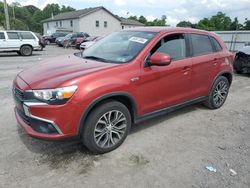 Mitsubishi Outlander Sport es salvage cars for sale: 2017 Mitsubishi Outlander Sport ES