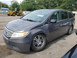 Carros salvage a la venta en subasta: 2013 Honda Odyssey EXL