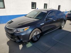 Salvage cars for sale at Farr West, UT auction: 2019 KIA Optima Hybrid
