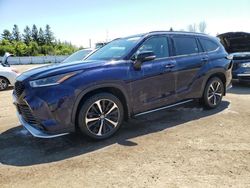 Salvage cars for sale from Copart Bowmanville, ON: 2021 Toyota Highlander XSE
