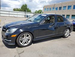 Mercedes-Benz salvage cars for sale: 2013 Mercedes-Benz C 300 4matic