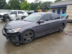 Salvage cars for sale from Copart Augusta, GA: 2017 Honda Accord Sport