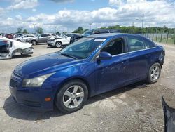 Salvage cars for sale at Indianapolis, IN auction: 2012 Chevrolet Cruze LT