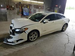 Salvage cars for sale at Angola, NY auction: 2018 Ford Fusion SE Hybrid