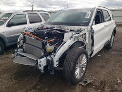 Salvage cars for sale at Elgin, IL auction: 2021 Ford Explorer Limited