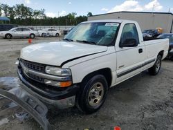 Salvage cars for sale from Copart Spartanburg, SC: 2001 Chevrolet Silverado C1500
