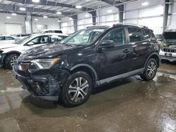 Salvage cars for sale at Ham Lake, MN auction: 2018 Toyota Rav4 LE