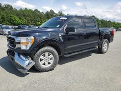 Salvage cars for sale at Shreveport, LA auction: 2021 Ford F150 Supercrew