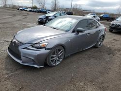 Salvage cars for sale from Copart Montreal Est, QC: 2016 Lexus IS 300