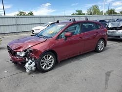Salvage cars for sale at Littleton, CO auction: 2014 Subaru Impreza Premium