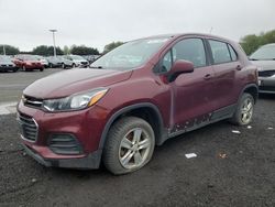 Salvage cars for sale at East Granby, CT auction: 2017 Chevrolet Trax LS