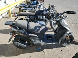 Salvage motorcycles for sale at Tucson, AZ auction: 2018 Kymco Usa Inc Super 8 150R