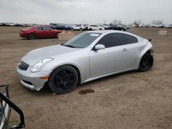 Salvage cars for sale from Copart Rocky View County, AB: 2006 Infiniti G35