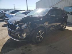 Salvage cars for sale at Dyer, IN auction: 2017 KIA Sorento EX