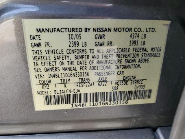 2006 Nissan Altima SE