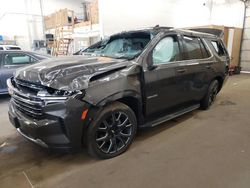 Salvage cars for sale at Ham Lake, MN auction: 2021 Chevrolet Tahoe K1500 LT