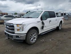 Ford salvage cars for sale: 2015 Ford F150 Supercrew