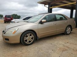 Salvage cars for sale from Copart Tanner, AL: 2006 Honda Accord EX