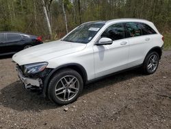 Salvage cars for sale from Copart Bowmanville, ON: 2018 Mercedes-Benz GLC 300 4matic