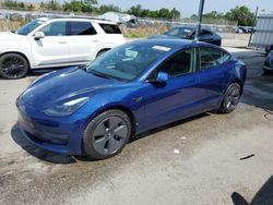 Salvage cars for sale from Copart Orlando, FL: 2021 Tesla Model 3