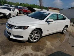 Salvage cars for sale at Louisville, KY auction: 2015 Chevrolet Impala LT