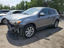 Mitsubishi Outlander Sport es salvage cars for sale: 2013 Mitsubishi Outlander Sport ES