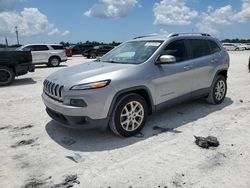 Vehiculos salvage en venta de Copart Arcadia, FL: 2016 Jeep Cherokee Latitude