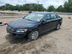 Salvage cars for sale at Greenwell Springs, LA auction: 2013 Volkswagen Passat SEL