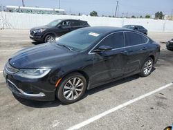 Salvage cars for sale at Van Nuys, CA auction: 2015 Chrysler 200 C