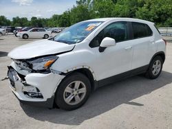 Salvage cars for sale from Copart Ellwood City, PA: 2022 Chevrolet Trax LS