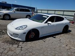 Salvage cars for sale at Woodhaven, MI auction: 2012 Porsche Panamera 2