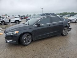 Salvage cars for sale at Indianapolis, IN auction: 2017 Ford Fusion SE