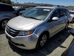 Salvage cars for sale from Copart Martinez, CA: 2014 Honda Odyssey EXL