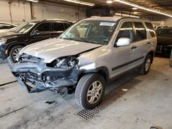 Salvage cars for sale from Copart Wheeling, IL: 2003 Honda CR-V EX
