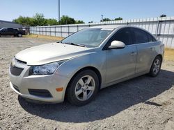 Salvage cars for sale from Copart Sacramento, CA: 2014 Chevrolet Cruze LT