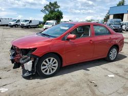 Salvage cars for sale from Copart Woodhaven, MI: 2009 Toyota Corolla Base