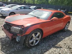 Salvage cars for sale at Waldorf, MD auction: 2010 Chevrolet Camaro LT