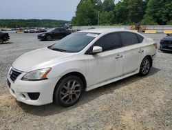 Salvage cars for sale from Copart Concord, NC: 2013 Nissan Sentra S