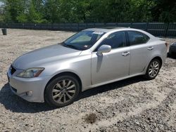 Salvage cars for sale at Candia, NH auction: 2008 Lexus IS 250