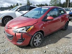 Salvage cars for sale at Graham, WA auction: 2014 Mazda 2 Sport